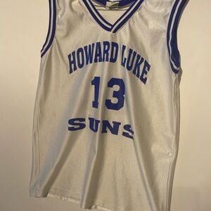 Vintage Womens Howard Luke Basketball Jersey Size Large